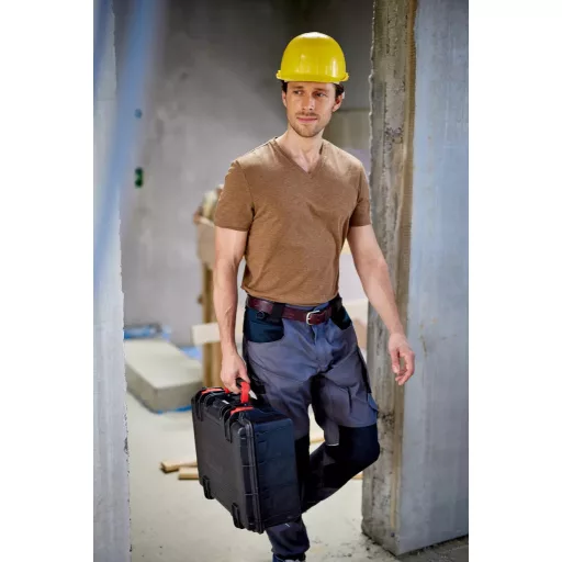 Werkzeugkoffer Basic L mechanic (schwarz/rot, 36-teilig, mit Koffer)