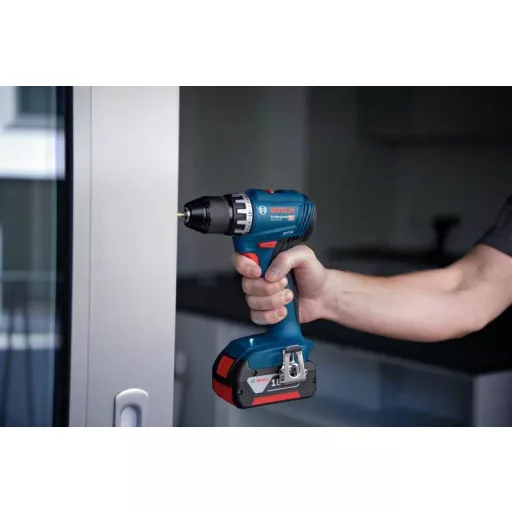 Bosch GSR 18V-45 1900 RPM 900 g Fekete, Kék, Vörös
