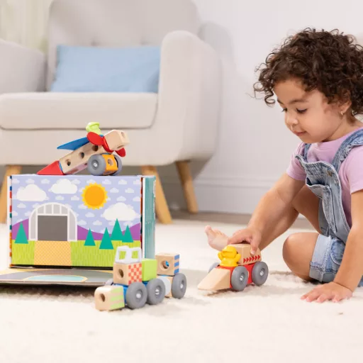 Melissa & Doug MDT BBN Blockables Vehicles GML