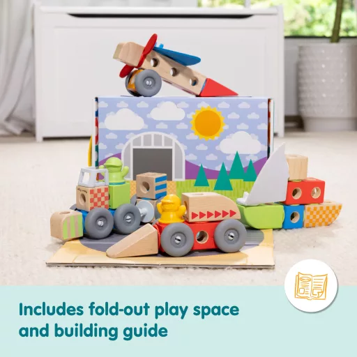 Melissa & Doug MDT BBN Blockables Vehicles GML