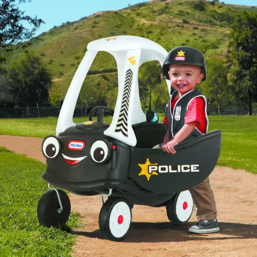 Little Tikes Tikes Patrol Police Car Lábbal hajtható autó