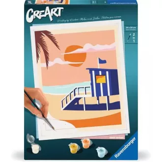   Ravensburger 23896 színező oldal és könyv Számok szerinti színező készlet