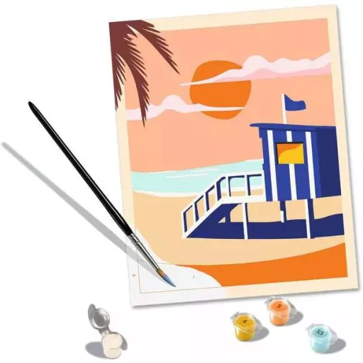 Ravensburger 23896 színező oldal és könyv Számok szerinti színező készlet