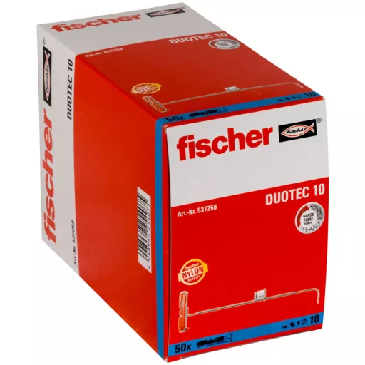 Fischer 537258 horgonycsavar és tipli 50 db Csavar és tipli készlet 50 mm