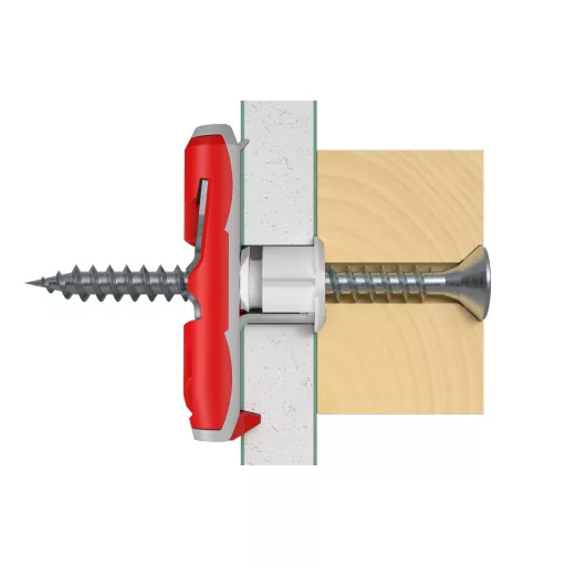 Fischer 537258 horgonycsavar és tipli 50 db Csavar és tipli készlet 50 mm