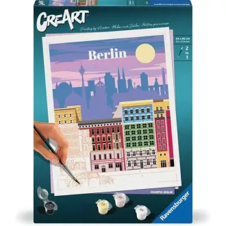   Ravensburger 25521 színező oldal és könyv Számok szerinti színező készlet
