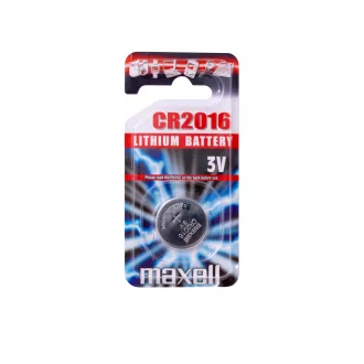   Maxell 11239100 háztartási elem Egyszer használatos elem CR2016 Lithium-Manganese Dioxide (LiMnO2)