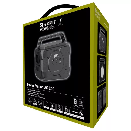 Sandberg 420-83 hordozható áramforrás 48000 mAh 200 W 1,86 kg