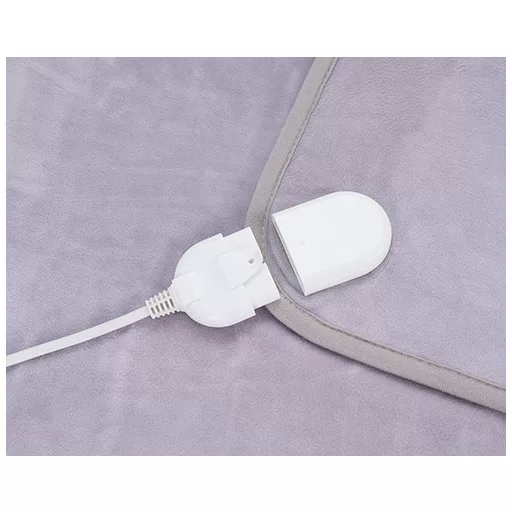 Adler AD 7426 elektromos takaró/párna Elektromos ágymelegítő 60 W Szürke Gyapjú, Poliészter