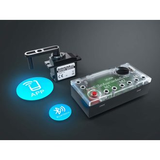   fischertechnik 563931 távirányító Bluetooth Okostelefon, Táblagép Nyomógombok, Forgógombos