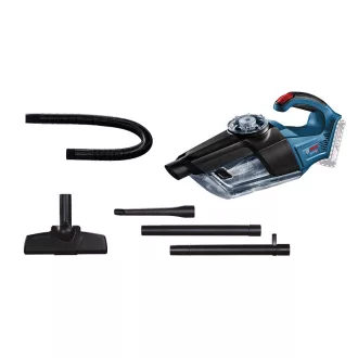   Bosch GAS 18V-1 Professional kézi porszívó Fekete, Kék, Vörös, Áttetsző Porzsák nélküli