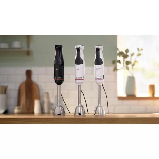 Bosch Serie 4 MSM4W210 turmixgép 0,6 L Merülő mixer 600 W Fekete, Fehér