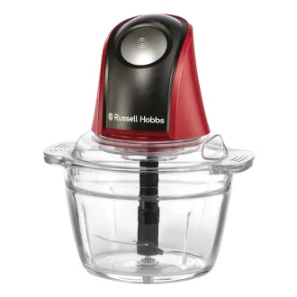   Russell Hobbs 27130-56 konyhai aprítógép 0,5 L 200 W Fekete, Vörös, Átlátszó