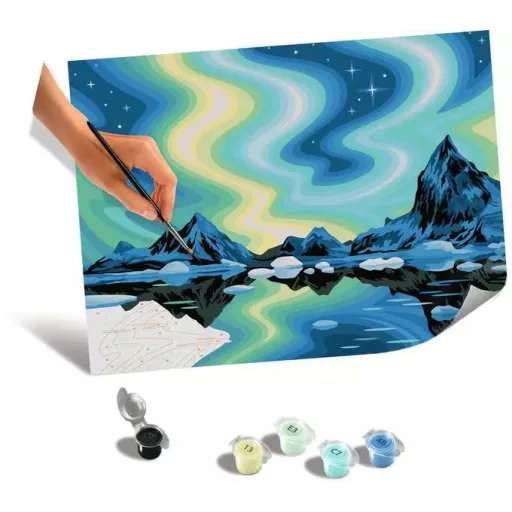 Ravensburger 23907 színező oldal és könyv Számok szerinti színező készlet