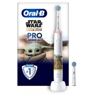   Oral-B PRO 14876674 elektomos fogkefe Gyerek Forgó fogkefe Többszínű, Fehér