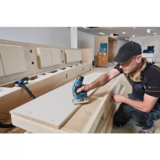 Bosch GKF 12V-8 Professional 13000 RPM Fekete, Kék, Vörös