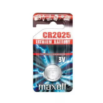   Maxell CR2025 háztartási elem Egyszer használatos elem Lítium