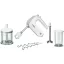 Bosch MFQ4080 mixer Kézi mixer 500 W Ezüst, Fehér