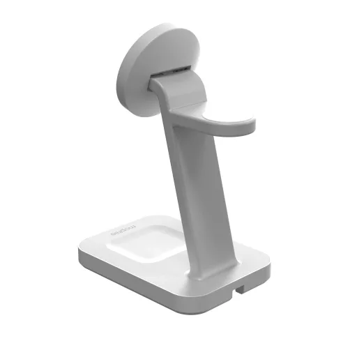 mophie Snap+ 3-in-1 Wireless Charge Stand Headset, Okostelefon, Okosóra Fehér USB Vezeték nélkül tölthető Gyorstöltés Beltéri