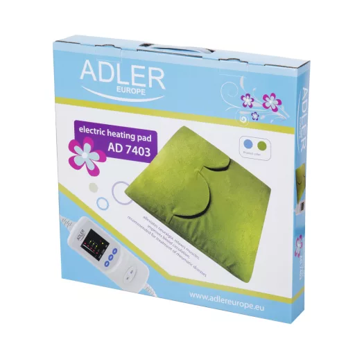 Adler AD 7403 elektromos lábmelegítő 80 W Zöld