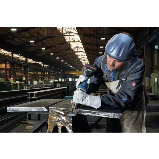 Bosch GGS 18V-23 PLC Professional Egyenes csiszoló 23000 RPM Fekete, Kék, Vörös, Ezüst 1000 W