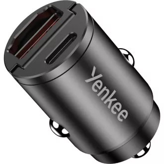 YAC CAR 02 MINI 30W USB-A, USB-C