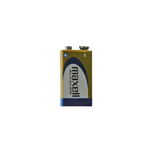 Maxell Alkaline Egyszer használatos elem 9V Lúgos