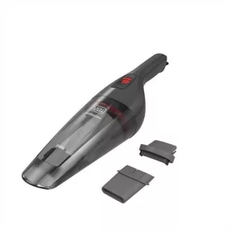   Black & Decker NVB12AVA-XJ kézi porszívó Szürke, Vörös Porzsák nélküli