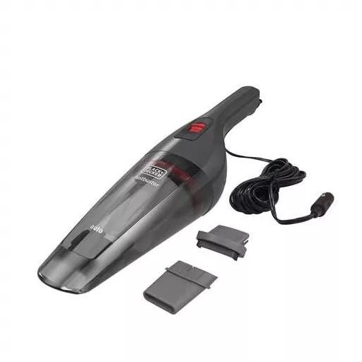 Black & Decker NVB12AVA-XJ kézi porszívó Szürke, Vörös Porzsák nélküli