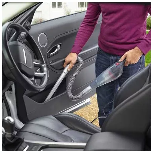 Black & Decker NVB12AVA-XJ kézi porszívó Szürke, Vörös Porzsák nélküli