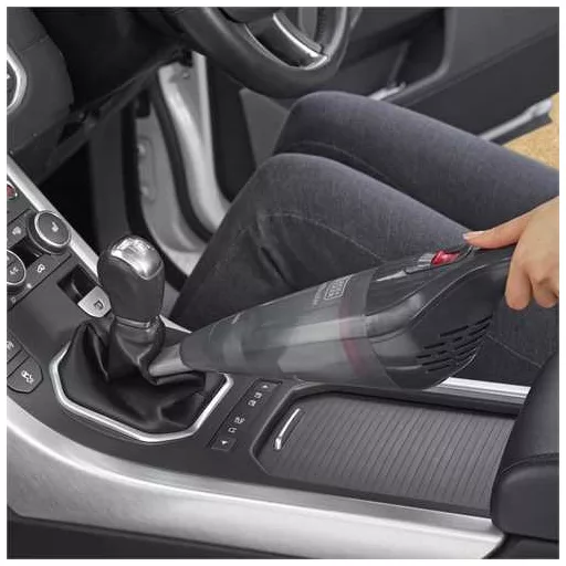 Black & Decker NVB12AVA-XJ kézi porszívó Szürke, Vörös Porzsák nélküli
