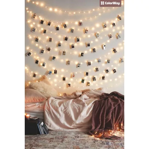 Colorway CW-LCP-20L30B fényfüzér 3 M 20 lámpa LED