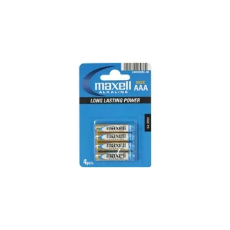   Maxell Battery Alkaline LR-03 AAA 4-Pack Egyszer használatos elem Lúgos