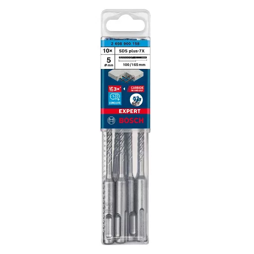 Bosch Expert SDS plus-7X Hammer drill bit 10 db