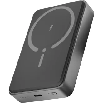   CHG AVAX PB300 FREELY 15W Mágneses Vezeték nélküli Powerbank 10.000mAh + 20W USB-C (PD3.0), fekete