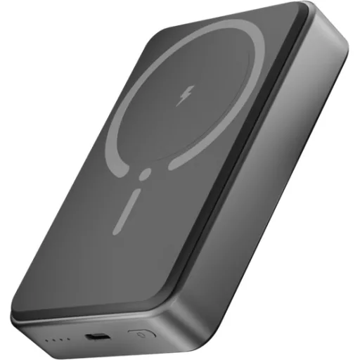 CHG AVAX PB300 FREELY 15W Mágneses Vezeték nélküli Powerbank 10.000mAh + 20W USB-C (PD3.0), fekete