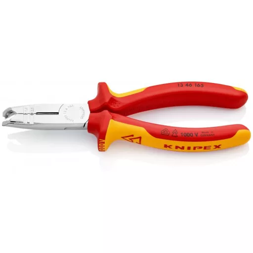 Knipex 13 46 165 csupaszoló Vörös, Sárga