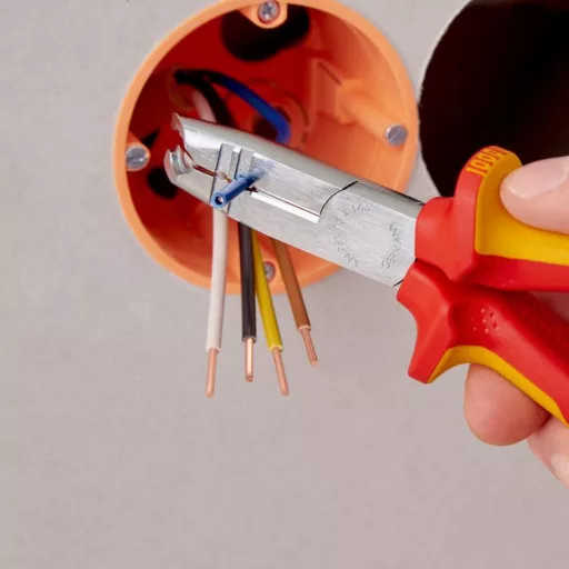 Knipex 13 46 165 csupaszoló Vörös, Sárga