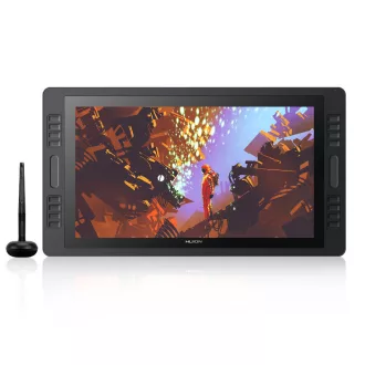   HUION Kamvas Pro 20 digitális rajztábla Fekete 5080 lpi 434,88 x 238,68 mm USB