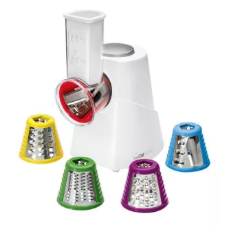  Clatronic ME 3604 elektromos reszelő vagy spirálozó Fehér