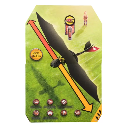 How to train your dragon DWD INA MovieFlyingToothless RC INTL GML