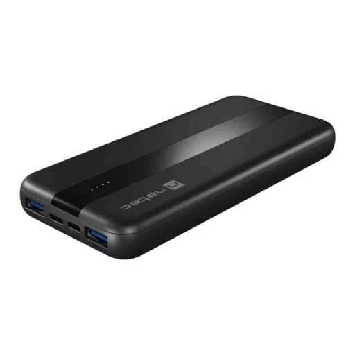 NATEC TREVI SLIM Q V2 Lítium-polimer (LiPo) 10000 mAh Fekete