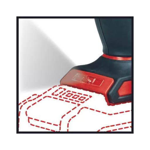 Einhell TP-CD 18/60 Li BL - Solo 2000 RPM 1,3 kg Fekete, Szürke, Vörös