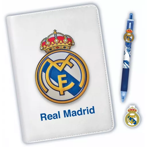 Notebook with 10 colours pen Real Madryt