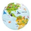 Ball Caly Globe 30 cm - Small animals of nature