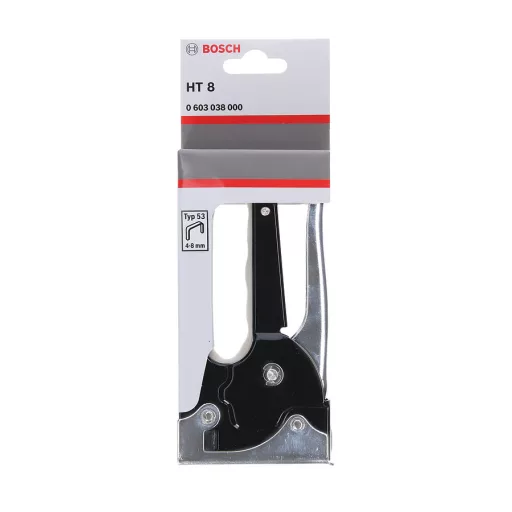 Bosch 0 603 038 000 manual staple gun Fekete, Rozsdamentes acél