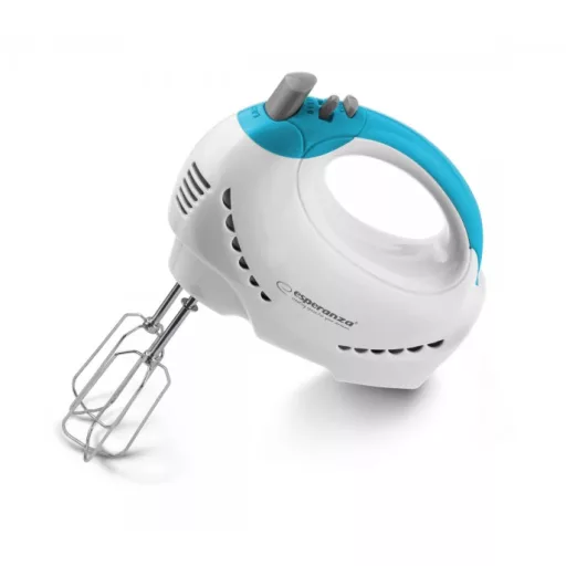 Esperanza EKM010 mixer Kézi mixer 300 W Világoskék, Fehér