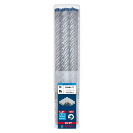 Bosch Expert SDS plus-7X Hammer drill bit 10 db