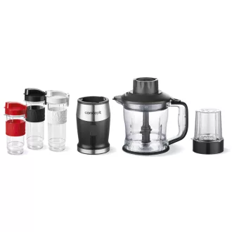   Concept SM3390 turmixgép 1,2 L Merülő mixer 700 W Fekete, Rozsdamentes acél