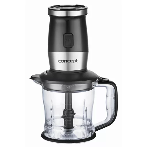 Concept SM3390 turmixgép 1,2 L Merülő mixer 700 W Fekete, Rozsdamentes acél
